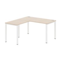 Xten-S60 XS6CT 1415 L (Бук тиара/Белый) Стол угловой, левый