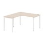 Xten-S60 XS6CT 1415 L (Бук тиара/Белый) Стол угловой, левый