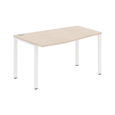 Xten-S60 XS6CT 149 L (Бук тиара/Белый) Стол эргономичный, левый