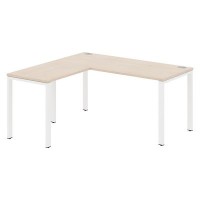 Xten-S60 XS6CT 1615 L (Бук тиара/Белый) Стол угловой, левый