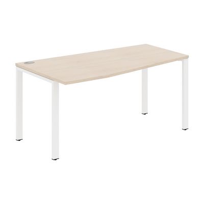 Xten-S60 XS6CT 169 L (Бук тиара/Белый) Стол эргономичный, левый