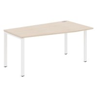 Xten-S60 XS6CT 169 R (Бук тиара/Белый) Стол эргономичный, правый