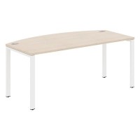 Xten-S60 XS6ET 189 (Бук тиара/Белый) Стол руководителя