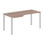 Xten-S60 XS6CET 169 L (Дуб сонома/Алюминий) Стол эргономичный, левый