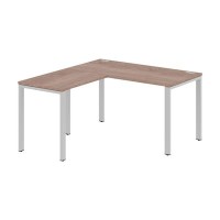 Xten-S60 XS6CT 1415 L (Дуб сонома/Алюминий) Стол угловой, левый