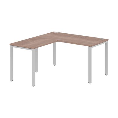 Xten-S60 XS6CT 1415 L (Дуб сонома/Алюминий) Стол угловой, левый