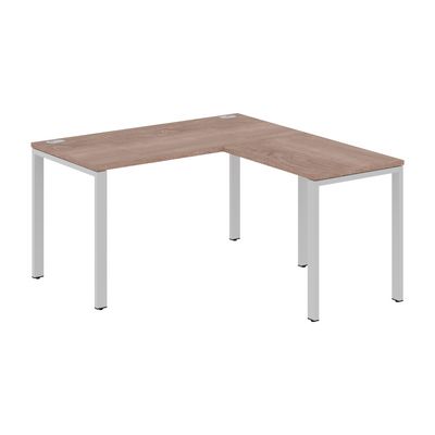 Xten-S60 XS6CT 1415 R (Дуб сонома/Алюминий) Стол угловой, правый