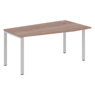 Xten-S60 XS6CT 169 R (Дуб сонома/Алюминий) Стол эргономичный, правый