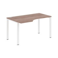 Xten-S60 XS6CET 149 L (Дуб сонома/Белый) Стол эргономичный, левый