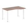Xten-S60 XS6CET 149 R (Дуб сонома/Белый) Стол эргономичный, правый