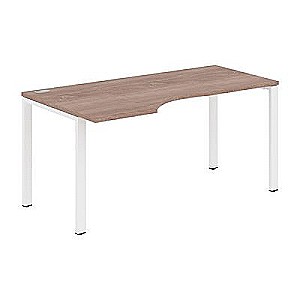 XS6CET 169 L (Дуб сонома/Белый) Стол эргономичный, левый