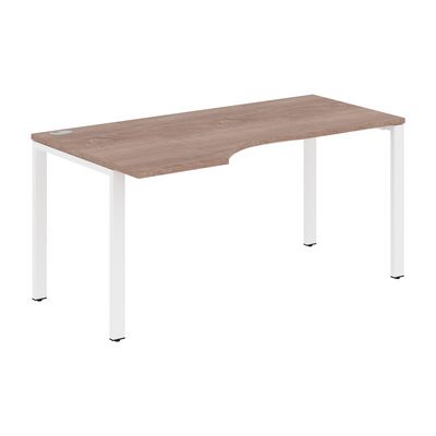 Xten-S60 XS6CET 169 L (Дуб сонома/Белый) Стол эргономичный, левый
