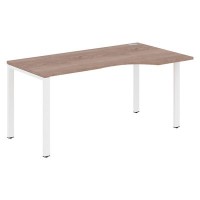 Xten-S60 XS6CET 169 R (Дуб сонома/Белый) Стол эргономичный, правый