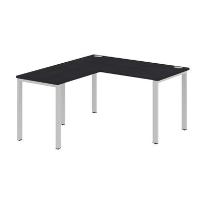 Xten-S60 XS6CT 1415 L (Дуб юкон модерн/Алюминий) Стол угловой, левый