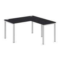 Xten-S60 XS6CT 1415 R (Дуб юкон модерн/Алюминий) Стол угловой, правый