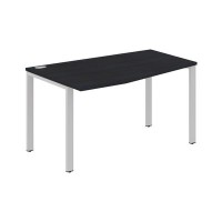 Xten-S60 XS6CT 149 L (Дуб юкон модерн/Алюминий) Стол эргономичный, левый