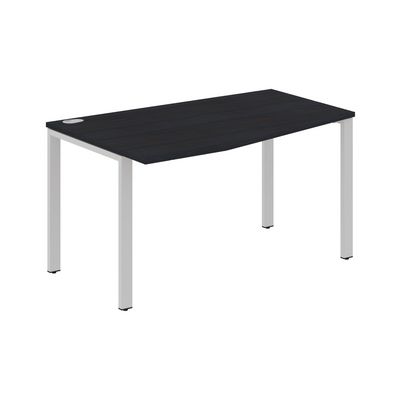 Xten-S60 XS6CT 149 L (Дуб юкон модерн/Алюминий) Стол эргономичный, левый