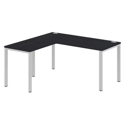 Xten-S60 XS6CT 1615 L (Дуб юкон модерн/Алюминий) Стол угловой, левый