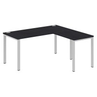 Xten-S60 XS6CT 1615 R (Дуб юкон модерн/Алюминий) Стол угловой, правый