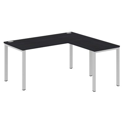 Xten-S60 XS6CT 1615 R (Дуб юкон модерн/Алюминий) Стол угловой, правый