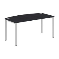 Xten-S60 XS6ET 169 (Дуб юкон модерн/Алюминий) Стол руководителя