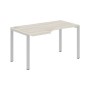 Xten-S60 XS6CET 149 L (Сосна эдмонт/Алюминий) Стол эргономичный, левый