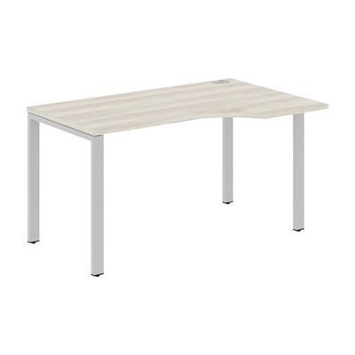 Xten-S60 XS6CET 149 R (Сосна эдмонт/Алюминий) Стол эргономичный, правый