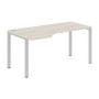Xten-S60 XS6CET 169 L (Сосна эдмонт/Алюминий) Стол эргономичный, левый