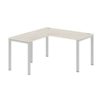 Xten-S60 XS6CT 1415 L (Сосна эдмонт/Алюминий) Стол угловой, левый