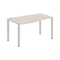 Xten-S60 XS6CT 149 L (Сосна эдмонт/Алюминий) Стол эргономичный, левый