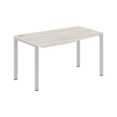 Xten-S60 XS6CT 149 L (Сосна эдмонт/Алюминий) Стол эргономичный, левый