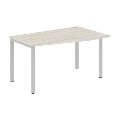 Xten-S60 XS6CT 149 R (Сосна эдмонт/Алюминий) Стол эргономичный, правый
