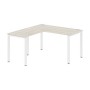 Xten-S60 XS6CT 1415 L (Сосна эдмонт/Белый) Стол угловой, левый
