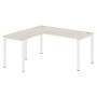 Xten-S60 XS6CT 1615 L (Сосна эдмонт/Белый) Стол угловой, левый
