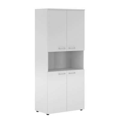 Xten XHC 85.4 (Белый) Шкаф с 2-мя комплектами глухих малых дверей и топом