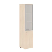 Xten XHC 42.7 R (Бук тиара) Шкаф колонка комбинированая с топом