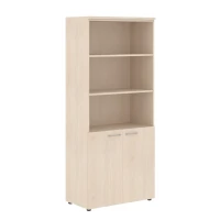 Xten XHC 85.5 (Бук тиара) Шкаф с 1 комплектом глухих малых дверей и топом