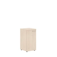 Xten XLC 42.1 L (Бук тиара) Шкаф колонка с глухой малой дверью и топом