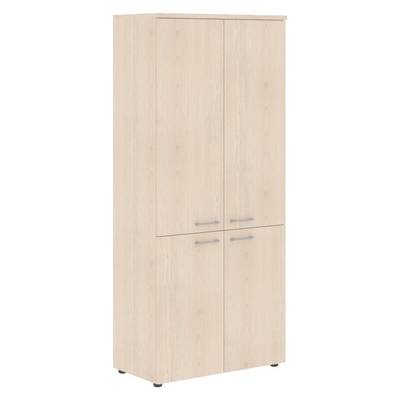 Xten XHC 85.3 (Бук тиара) Шкаф с глухими средними и малыми дверьми