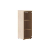 Xten XMC 42.2 (Бук тиара) Шкаф колонка со стеклянной дверью и топом