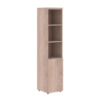 Xten XHC 42.5 L (Дуб сонома) Шкаф колонка с глухой малой дверью и топом