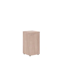 Xten XLC 42.1 R (Дуб сонома) Шкаф колонка с глухой малой дверью и топом