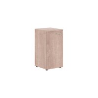 Xten XLC 42.1 L (Дуб сонома) Шкаф колонка с глухой малой дверью и топом