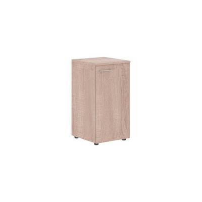 Xten XLC 42.1 R (Дуб сонома) Шкаф колонка с глухой малой дверью и топом