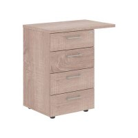 Xten XLC-4D.2 (Дуб сонома) Тумба приставная