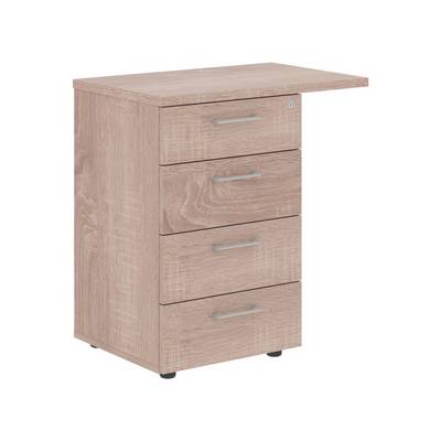 Xten XLC-4D.2 (Дуб сонома) Тумба приставная