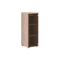 Xten XMC 42.2 (Дуб сонома) Шкаф колонка со стеклянной дверью и топом