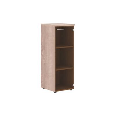 Xten XMC 42.2 (Дуб сонома) Шкаф колонка со стеклянной дверью и топом