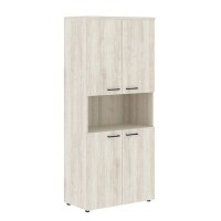 Xten XHC 85.4 (Сосна эдмонт) Шкаф с 2-мя комплектами глухих малых дверей и топом