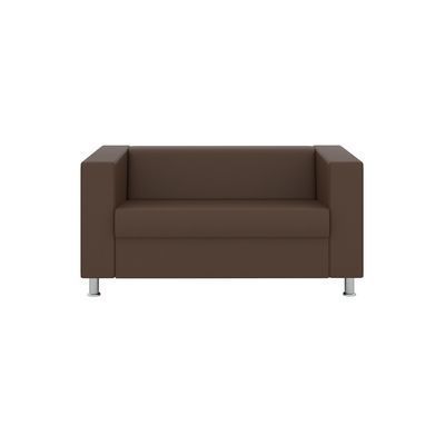 Аполло (коричневая экокожа) Диван двухместный